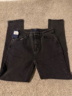 Cavalli Class Women's Black Straight Jeans